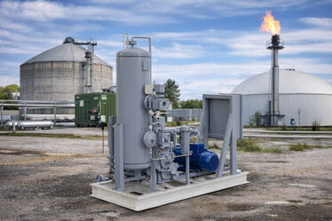 Biogas-Kompressor­aggregate