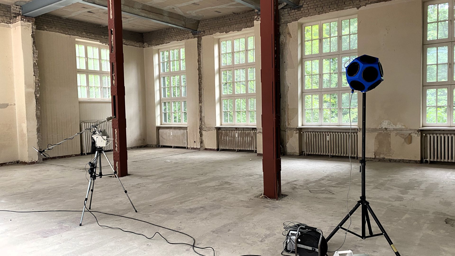 Geeichte Präzisionsmessgeräte für normgerechte Messungen der Raumakustik