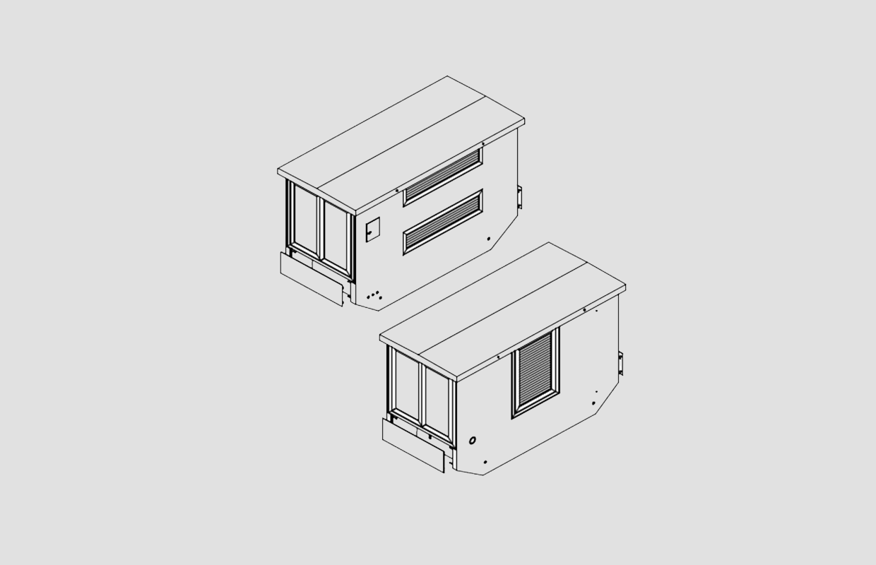 Kompaktstationen (800 kVA Trafo- / Netzstation)
