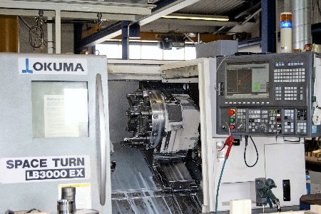 3-Achsen Drehmaschine LB300M 1SC