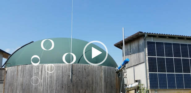 Biogas-Aufbereitungsanlage (Kompaktanlage)