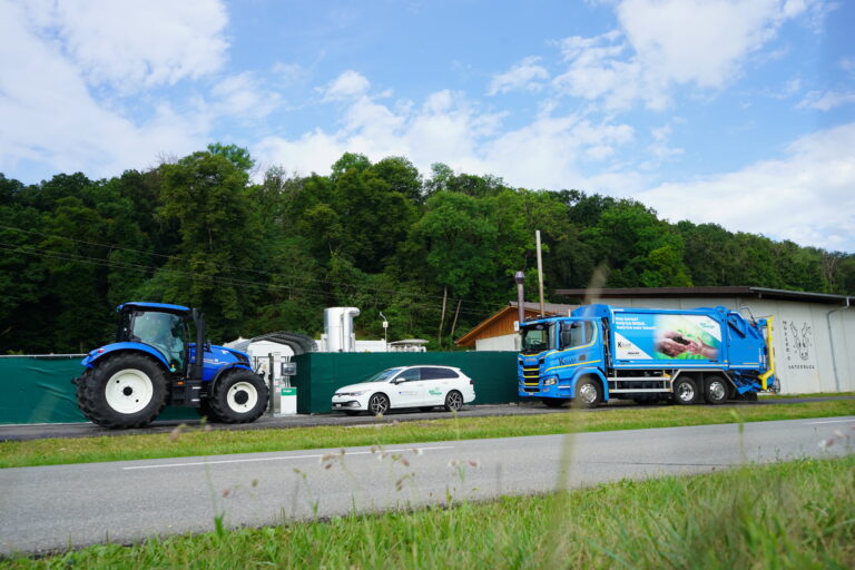 Biomethan-Tankstelle Thayngen in Betrieb