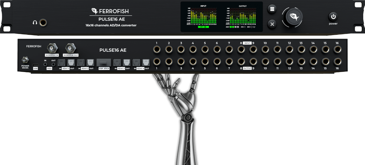 PULSE16 AE AD/DA-Konverter