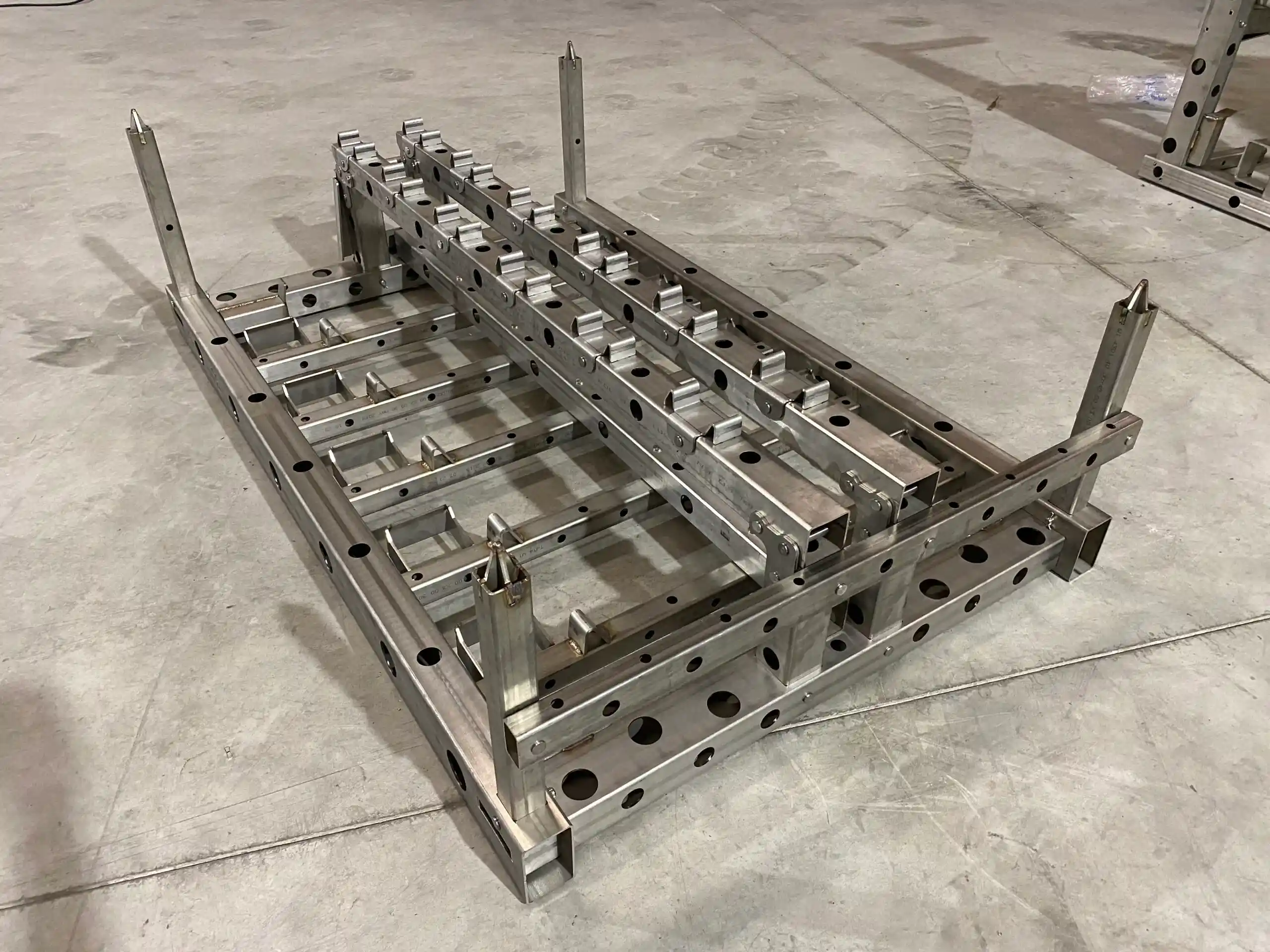 Modulares Chargiergestell mit Stecksystem