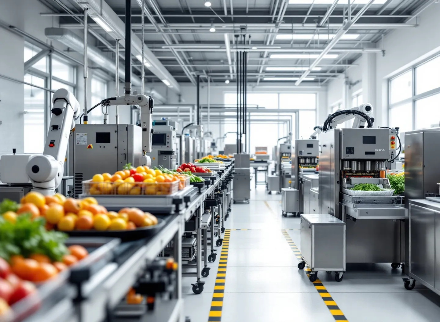 Automatisierung für die Lebensmittelindustrie