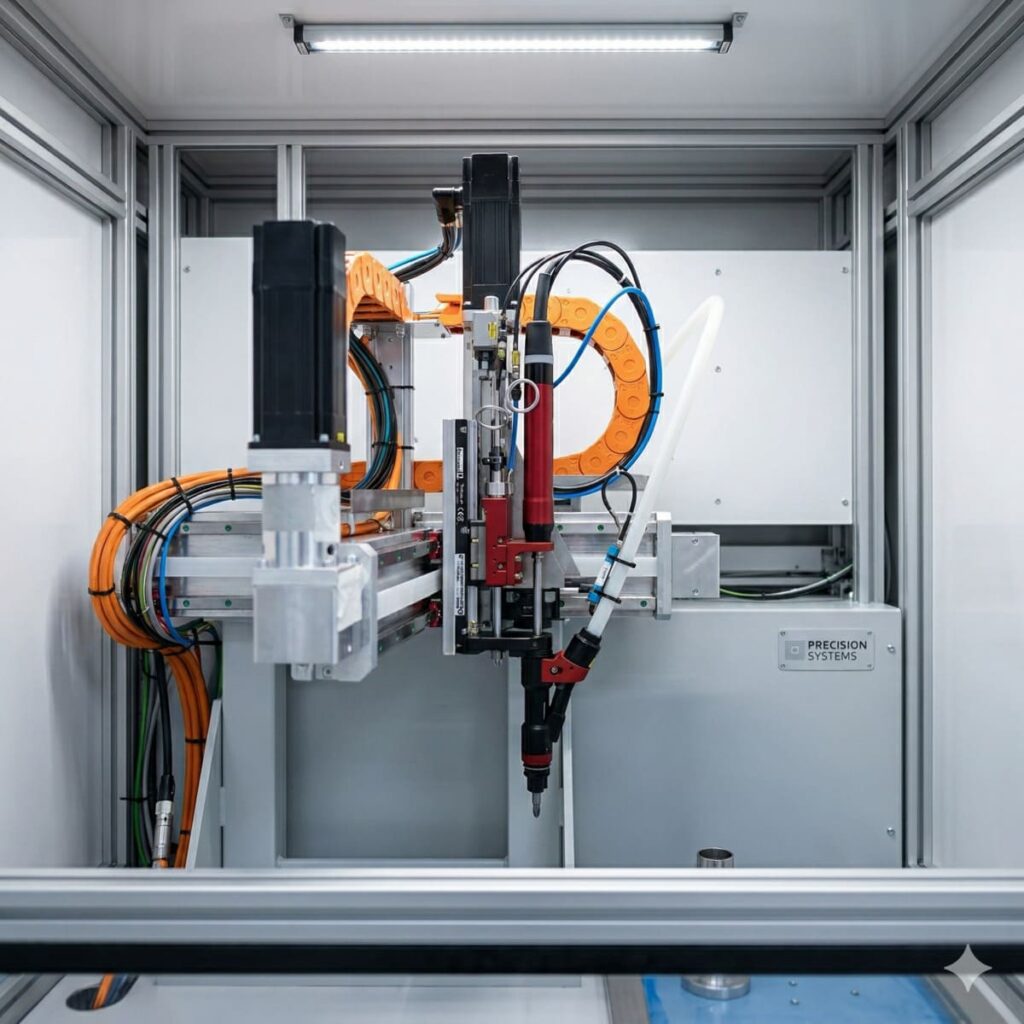 Automatisierte Schraubanlage