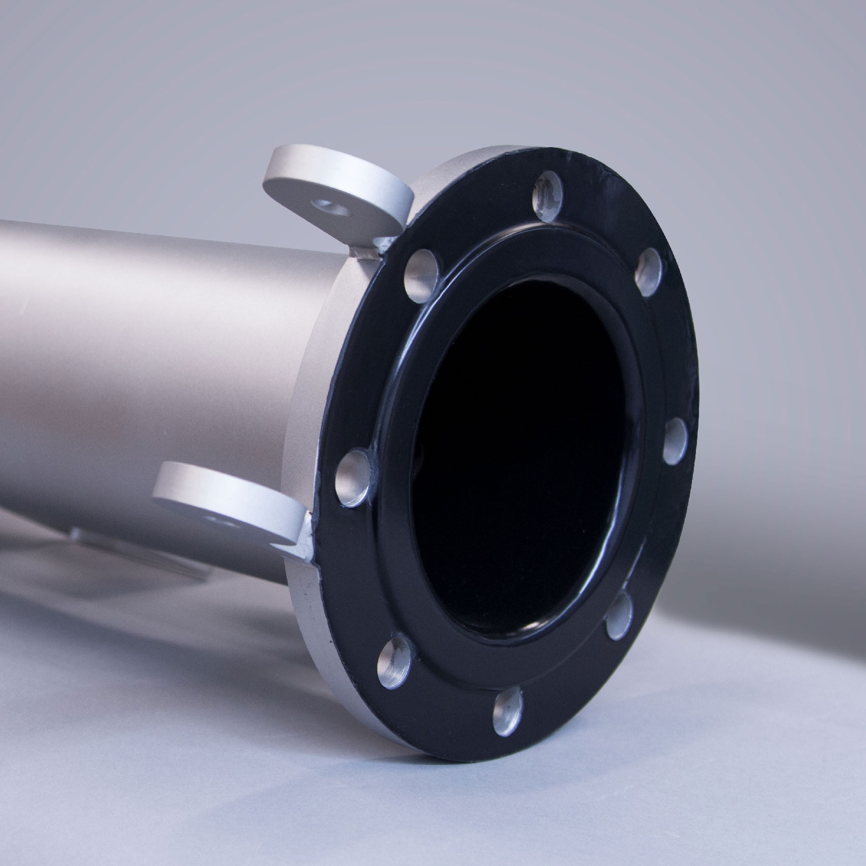 Pipe with Halar® (ECTFE) non-stick and corrosion protection coating