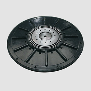 Coated component for the semiconductor industry