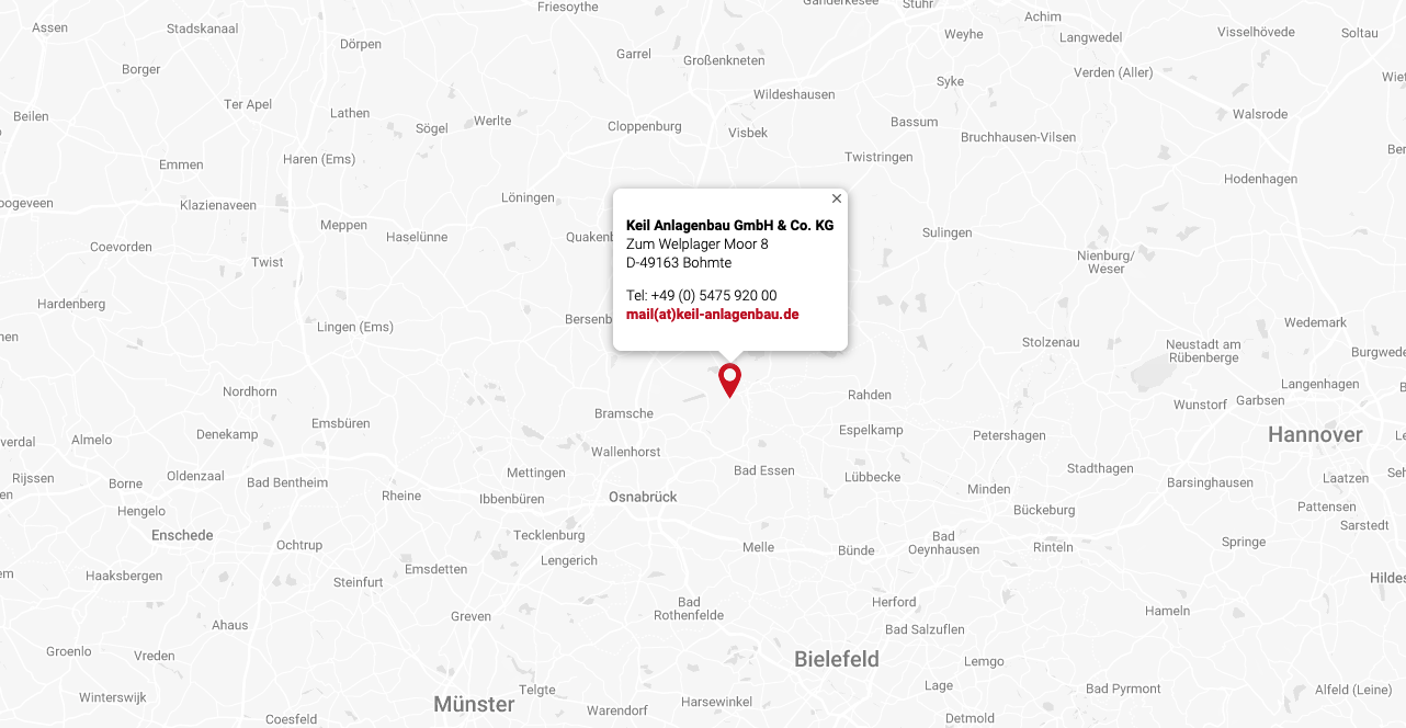 Standort Bohmte-Hunteburg