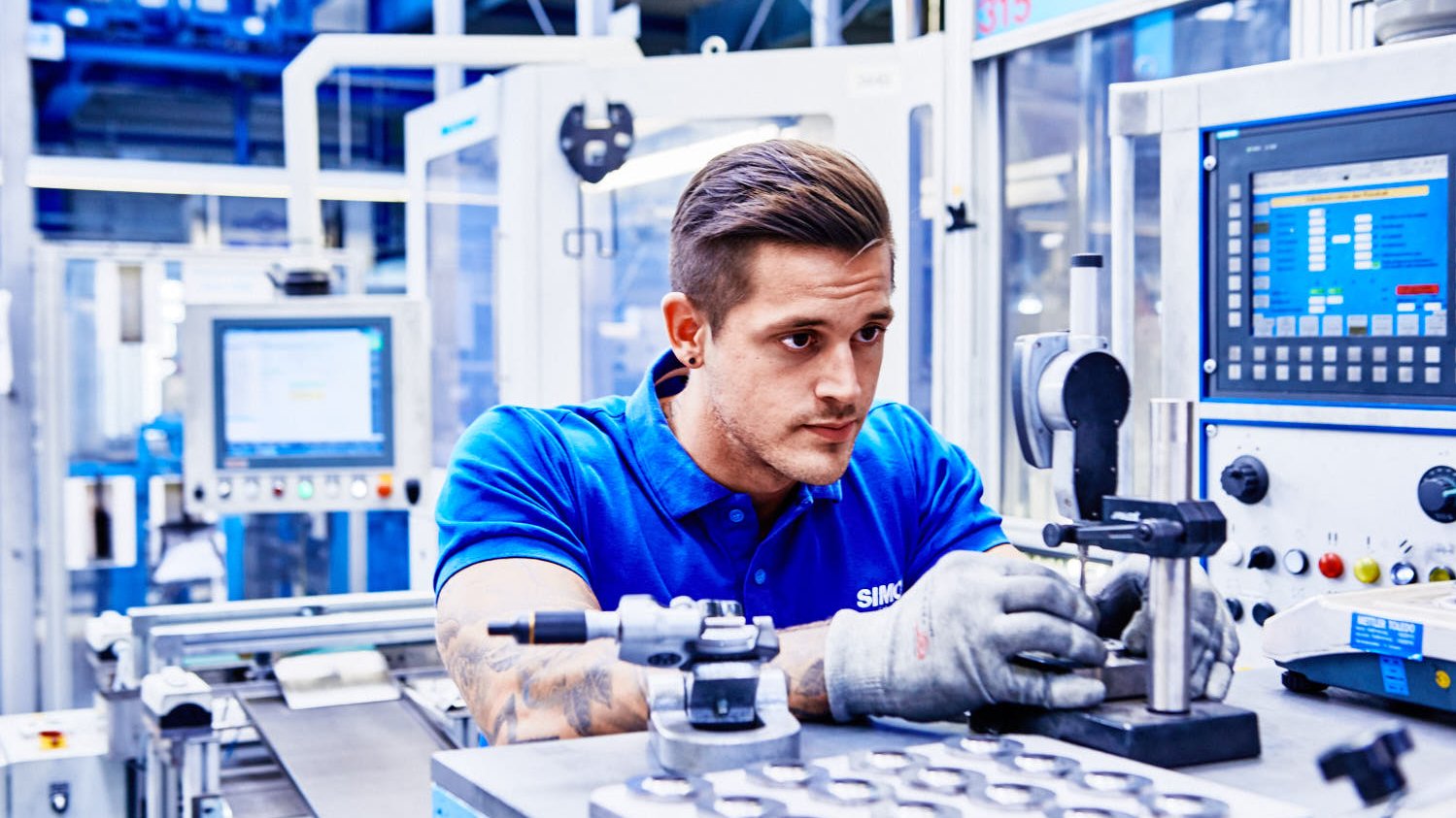 Press- und Sinterproduktion in Aichhalden