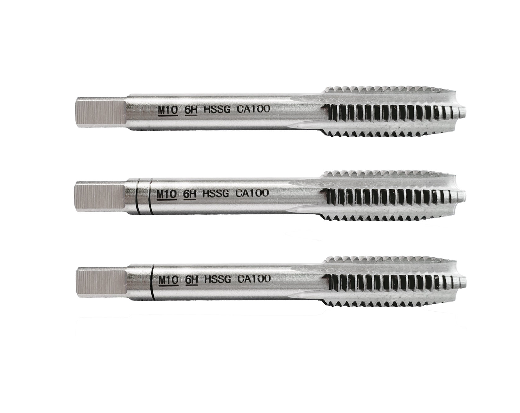 Handgewindebohrersatz HSS-G DIN 352 metrisches Regelgewinde