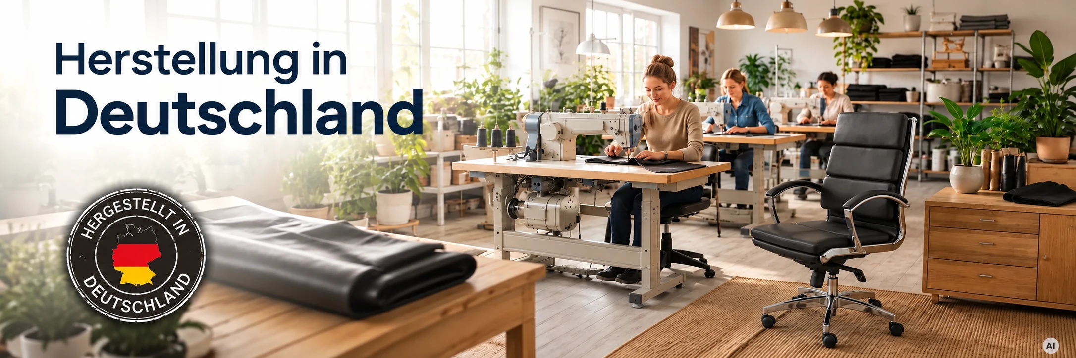 Bürostuhl-Produktion in Deutschland – handgefertigt