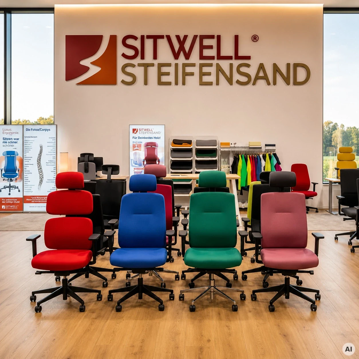 Showroom der SITWELL STEIFENSAND AG