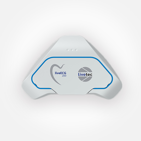 liveECG – kabelloses Langzeit Holter-EKG