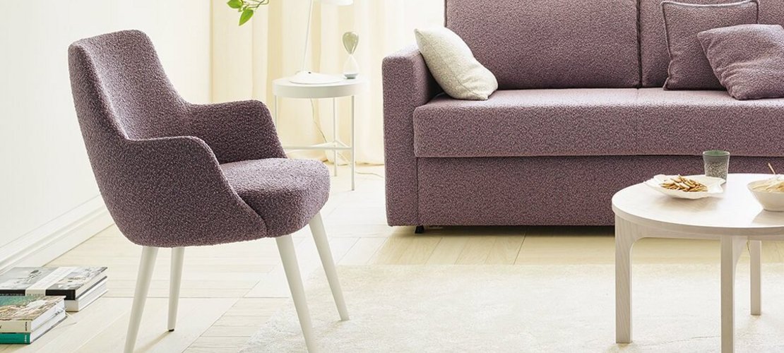 Schlafsofa Onda mit Sessel Paolo