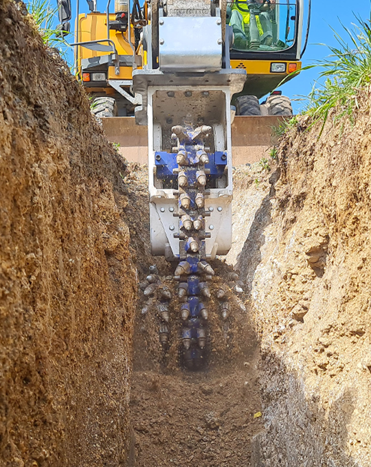 Einsatzbereich Kabelbau