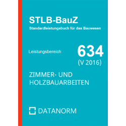 634 Zimmer- und Holzbauarbeiten (DATANORM 4, 2016)