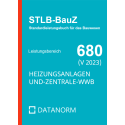 680 Heizungsanlagen und zentrale Warmwasserbereitung (DATANORM 4, 2023)