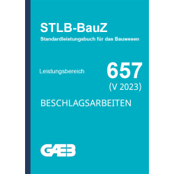 657 Beschlagsarbeiten (GAEB, 2023)