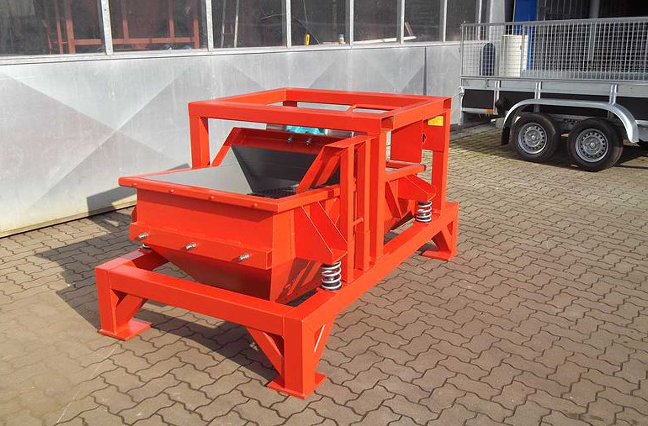 Eindecker-Siebmaschine