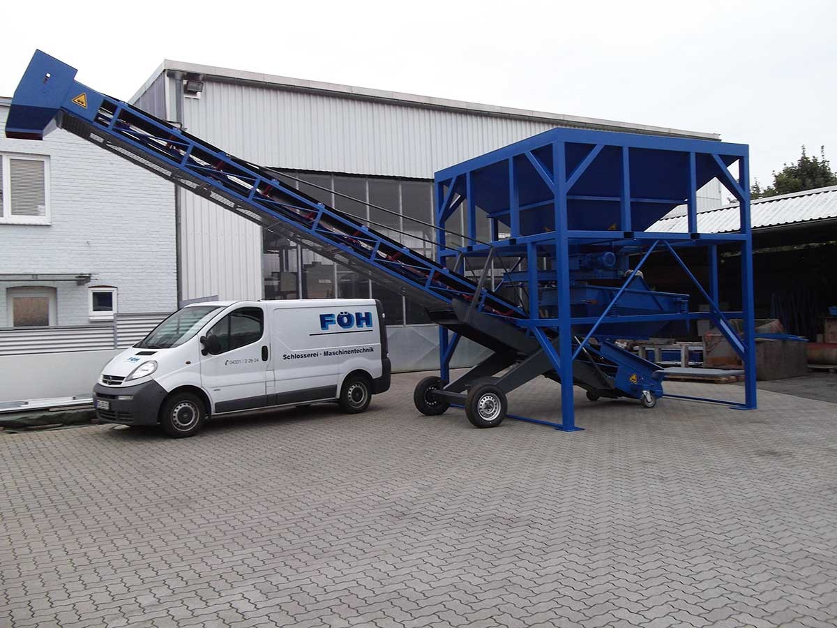 Düngemittelaufbereitungsanlage