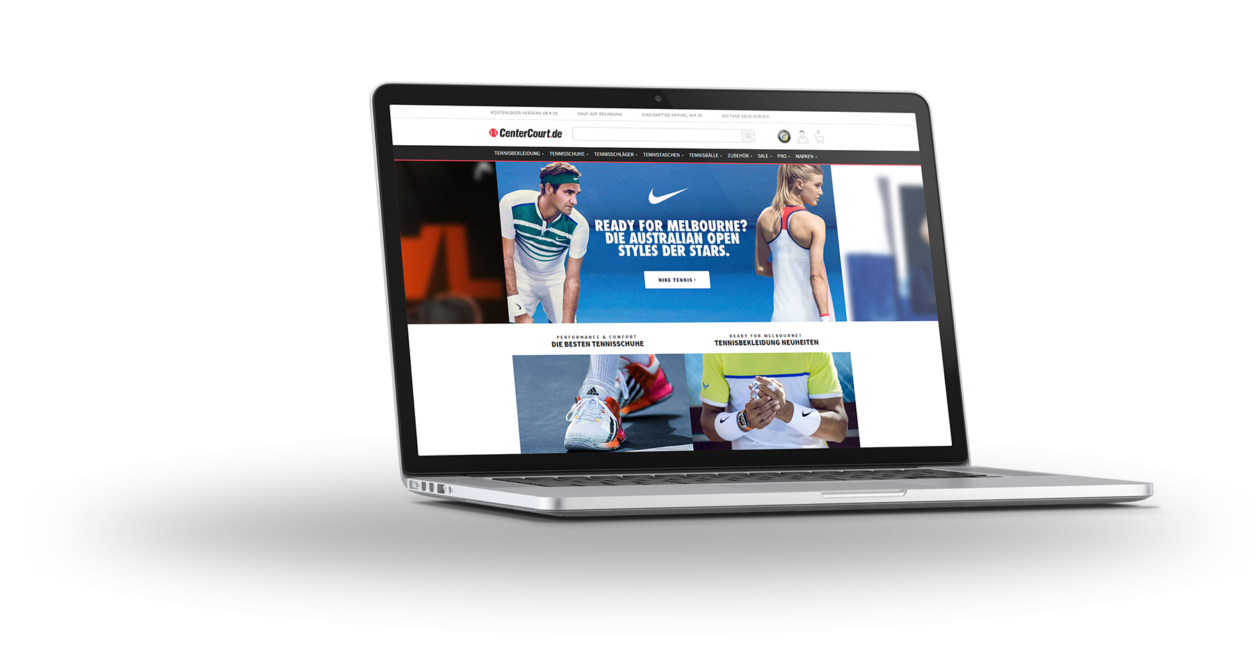 Onlineshop CenterCourt.de