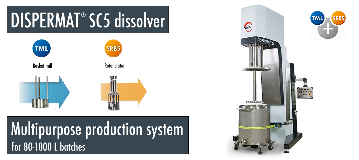 DISPERMAT® SC5 Produktions-Dissolver