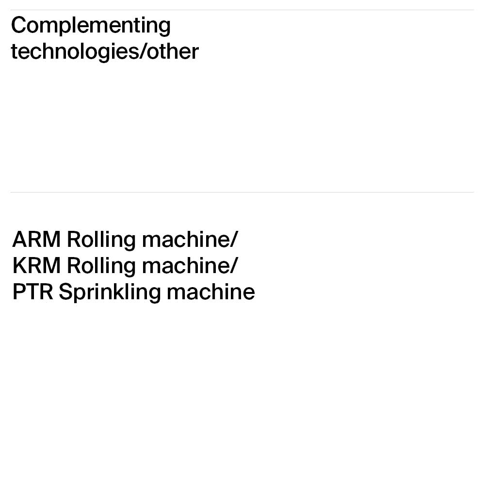 Walz- und Streumaschinen (ARM, KRM, PTR)