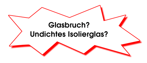 Glasbruch – defektes Isolierglas