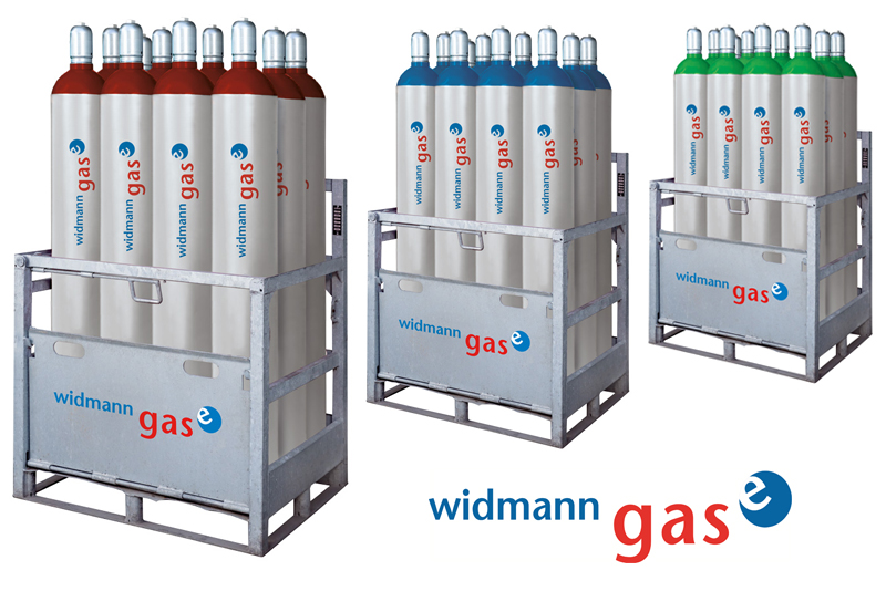 Widmann Gase Tauschflaschen-System