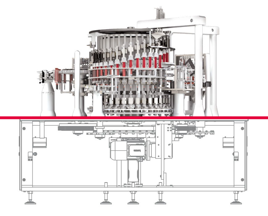 Continuous-Motion-Maschine