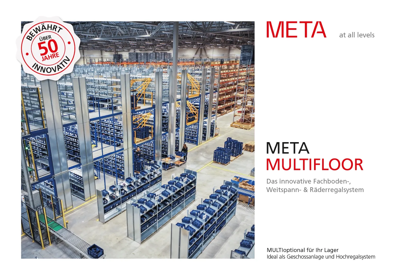 META MULTIFLOOR Fachboden-Geschossanlage