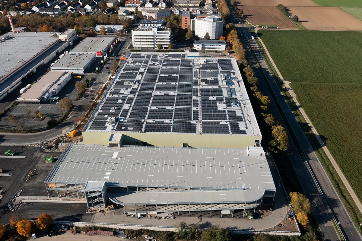Neubau Globus Warenhaus Eschborn