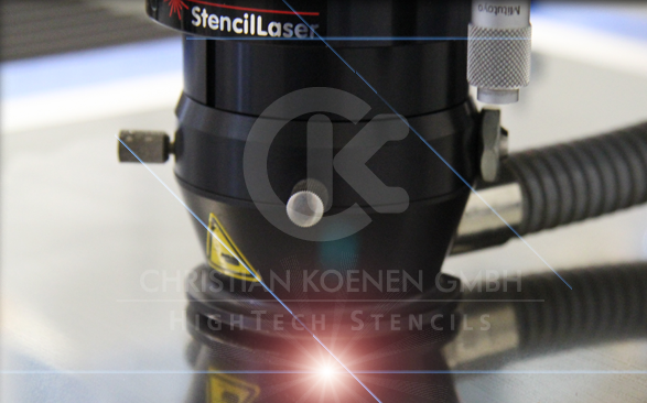 LPKF-Lasersystem in der Schablonenproduktion