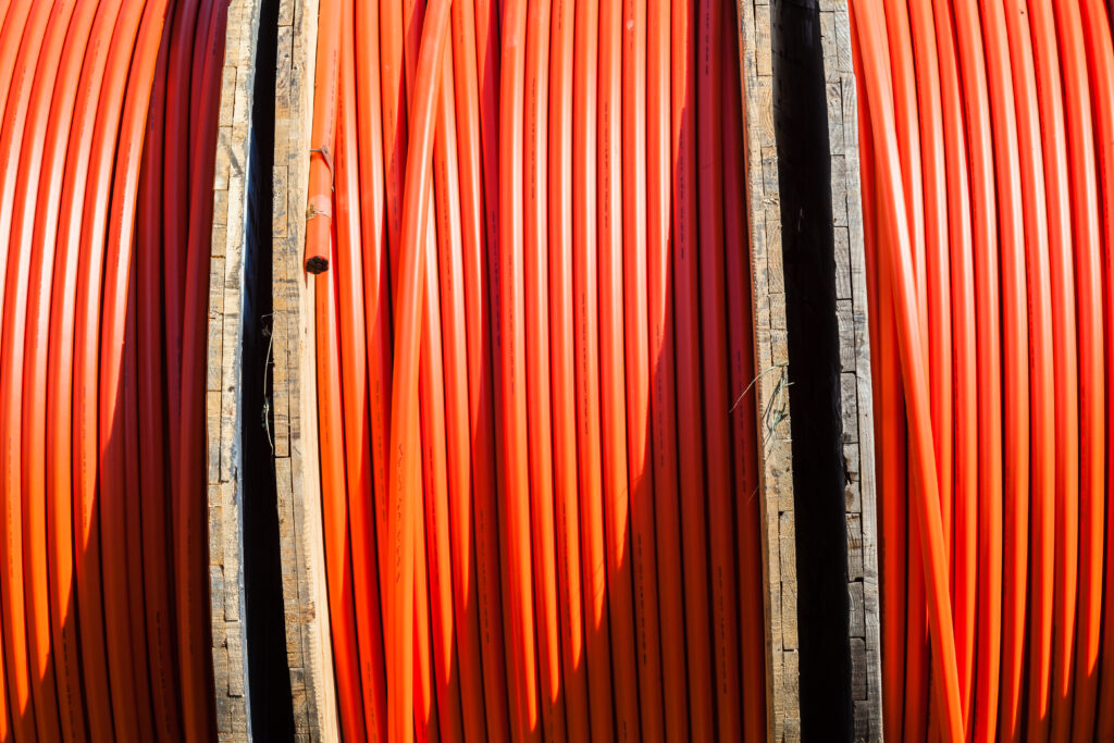 Kabelmaterial für den industriellen Einsatz