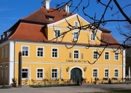 Arbeiten am Denkmalgebäude