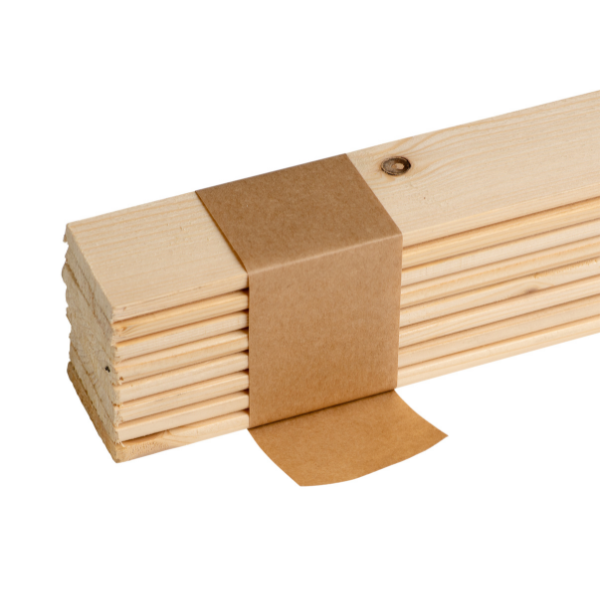 Banderoliertes Produkt mit Papierbanderole