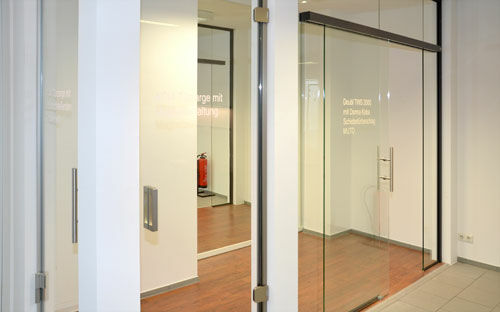 Showroom München, Detail