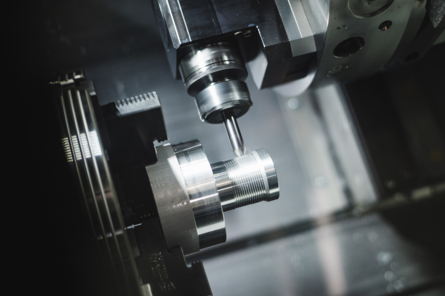 Salz- und Pfeffermühle aus Aluminium
