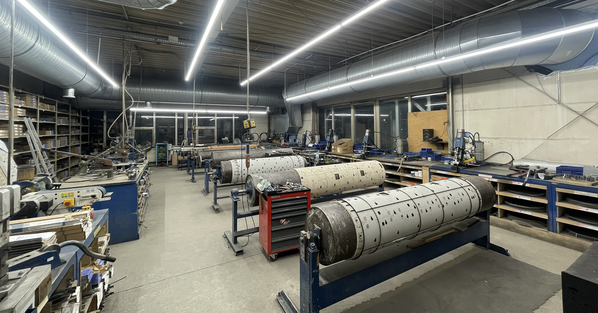 Rotationsstanzform für Wellpappe