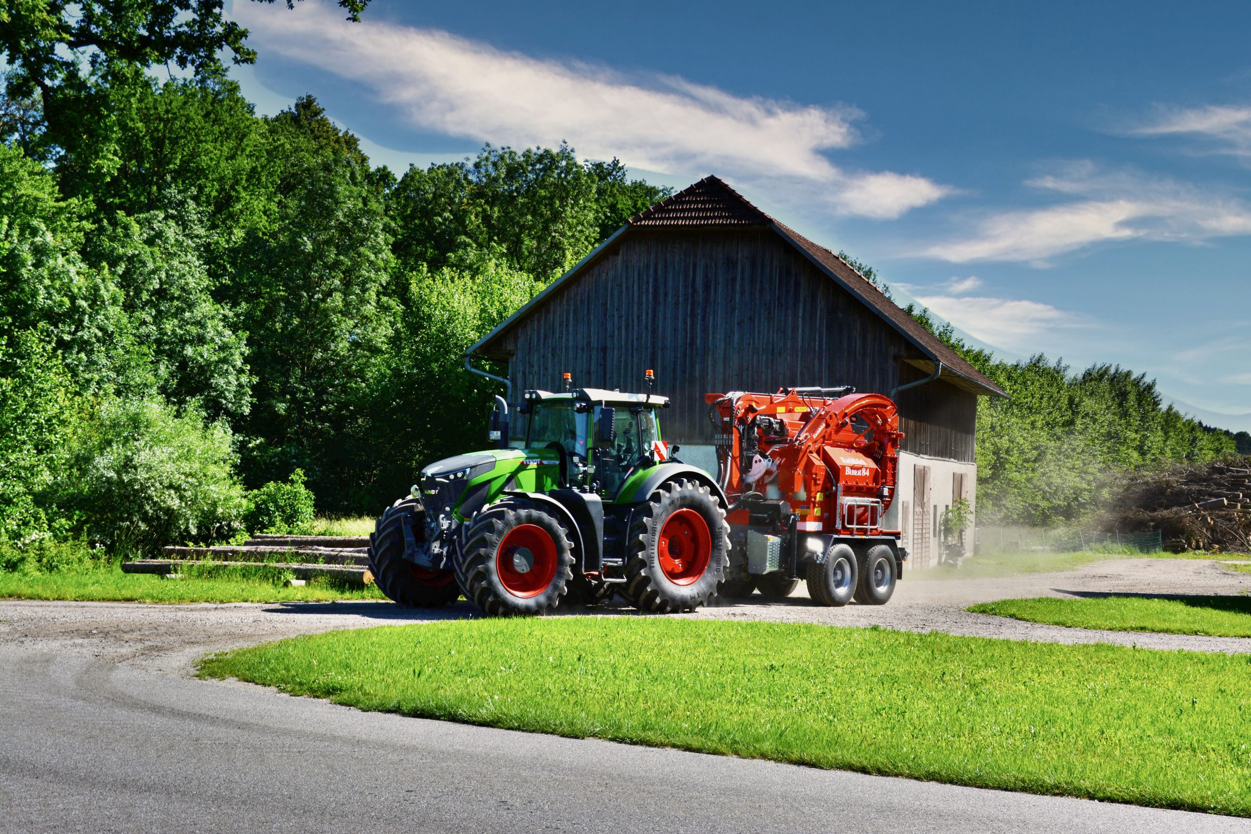 Eschlböck Biber 84 ZK mit Fendt 1050
