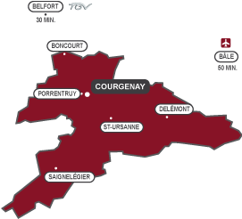 Standort Courgenay
