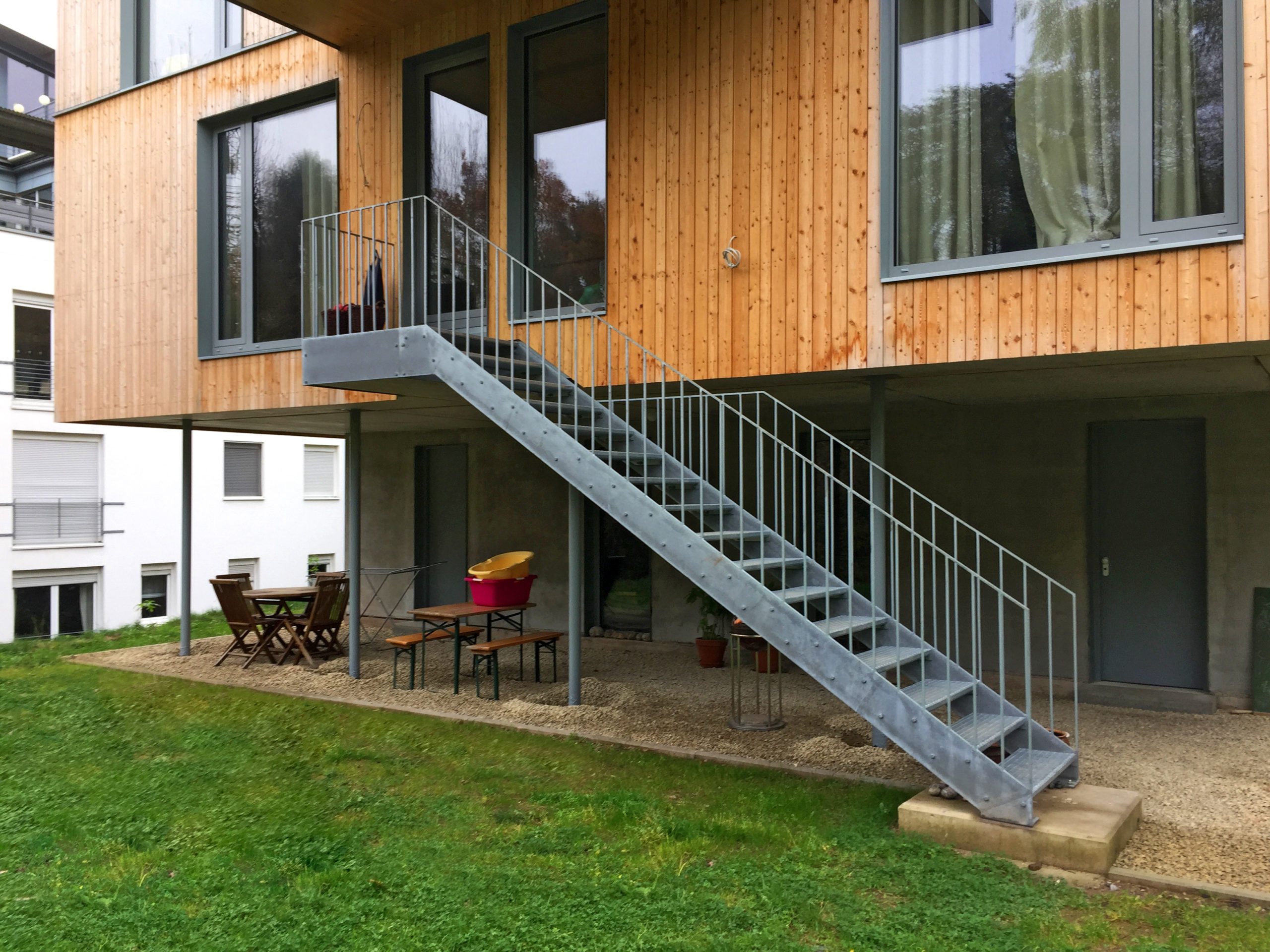 Treppen und Spindeltreppen