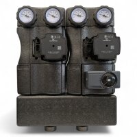 HEIZKRAFT Pumpengruppe Station90 doppelt mit Mischer