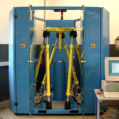 Force-displacement test rigs