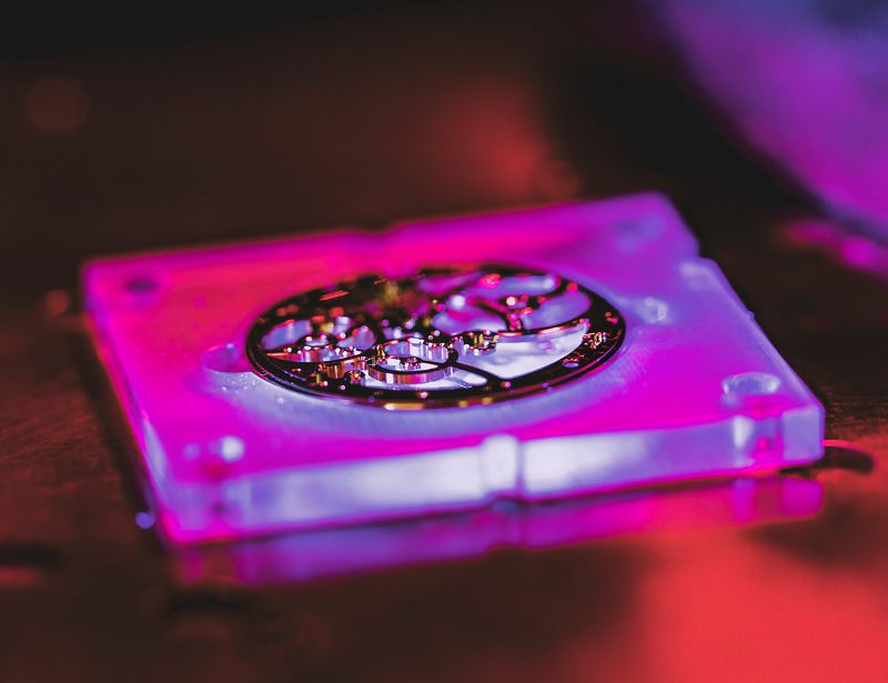 Laserbearbeitetes Bauteil