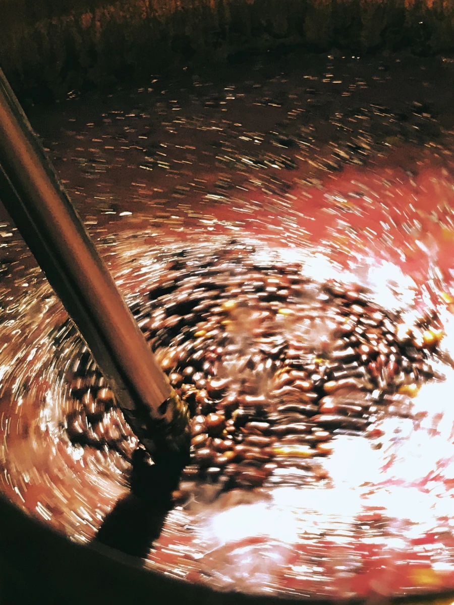 Brennblase der eigenen Brennerei