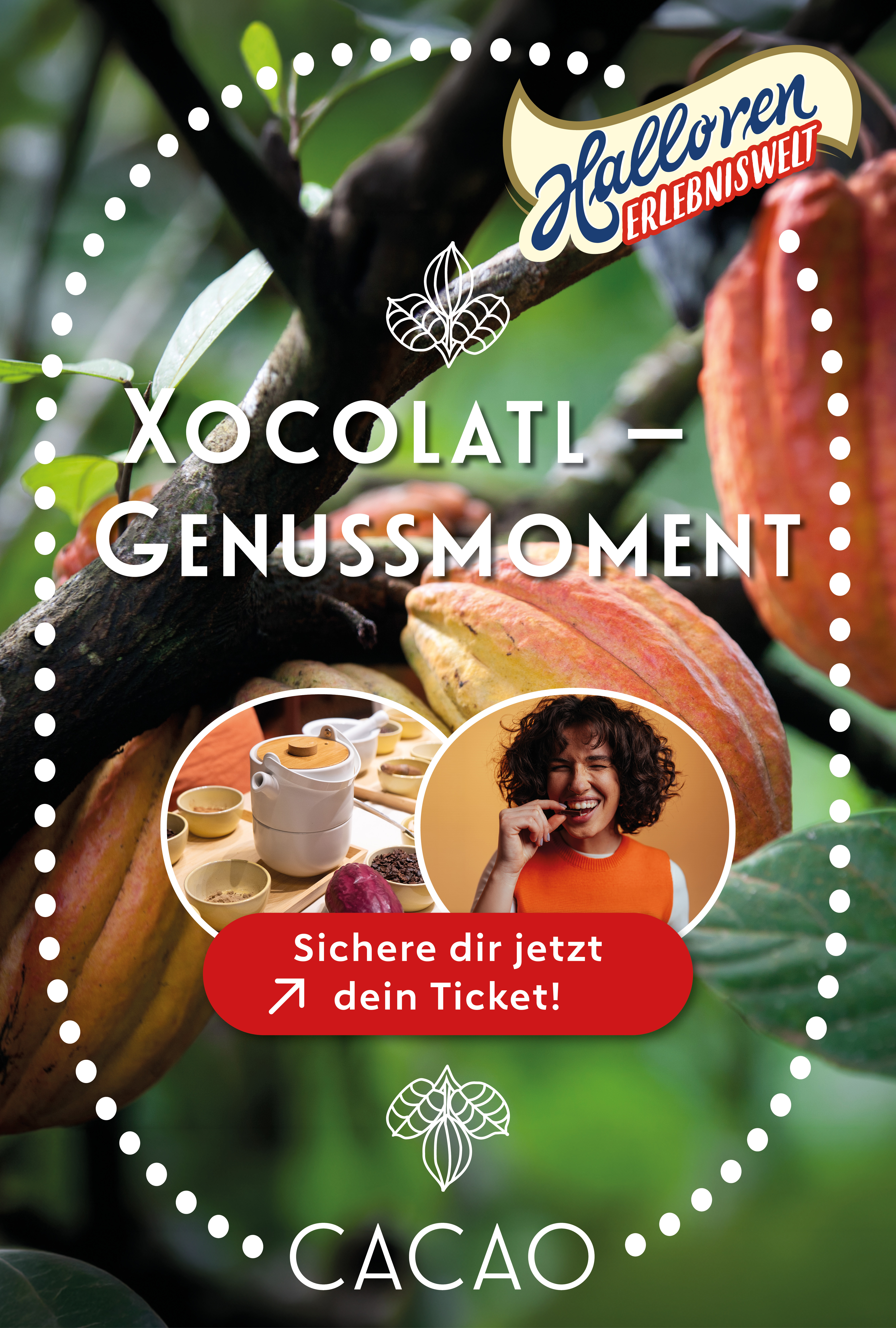 Kakaogenuss-Momente – Erlebniswelt