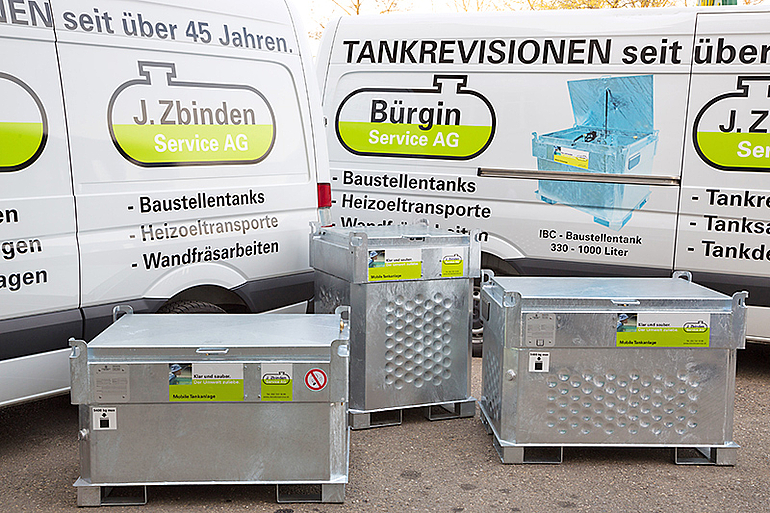 Mobiler Tankbehälter