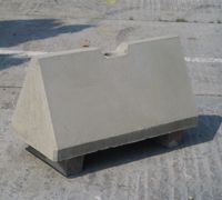 Betonschwein in Grau